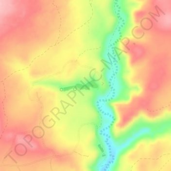 Big Lake topographic map, elevation, terrain