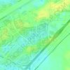 Serena topographic map, elevation, terrain