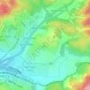 Naham topographic map, elevation, terrain