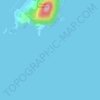 Isla Farallon topographic map, elevation, terrain