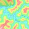 Talkington Fork McElroy Creek topographic map, elevation, terrain