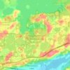 Lake Laurentian Conservation Area topographic map, elevation, terrain