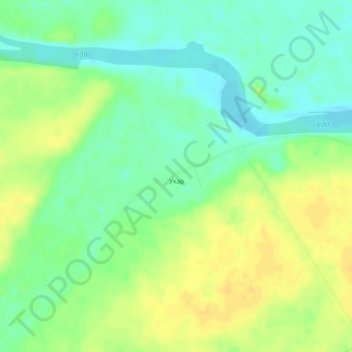Укар topographic map, elevation, terrain