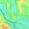 Beatty Park topographic map, elevation, terrain