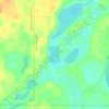 Jones Lake topographic map, elevation, terrain