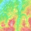 Forest Glenn topographic map, elevation, terrain