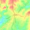 Stoneville topographic map, elevation, terrain