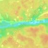Key River topographic map, elevation, terrain