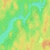 Robson Creek topographic map, elevation, terrain