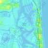 Broadbeach topographic map, elevation, terrain