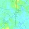 Parit Utama Changloon topographic map, elevation, terrain