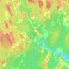 Crousetown topographic map, elevation, terrain
