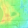 Silver Lake topographic map, elevation, terrain