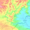 Ci Julang topographic map, elevation, terrain