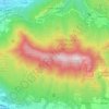 Campo dei Fiori topographic map, elevation, terrain