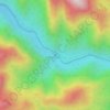 Tenom Pangi Dam topographic map, elevation, terrain