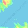 Change Island topographic map, elevation, terrain