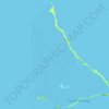 Tarawa topographic map, elevation, terrain