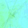 Piania topographic map, elevation, terrain