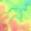 Телешово topographic map, elevation, terrain