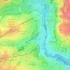 Parque de Caramuel topographic map, elevation, terrain