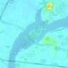 Sekati Island topographic map, elevation, terrain
