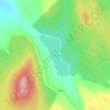 Loch Mudle topographic map, elevation, terrain