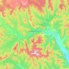 Dalnegorsk topographic map, elevation, terrain
