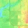 Laurel Acres topographic map, elevation, terrain