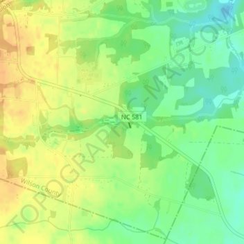 Scotts Lake topographic map, elevation, terrain