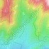 Presa del Embalse de Navacerrada topographic map, elevation, terrain