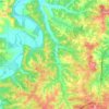 Belews Creek topographic map, elevation, terrain