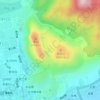 黑龙潭公园 topographic map, elevation, terrain