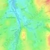 Gorham St Open Space topographic map, elevation, terrain