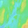 Big Gull Lake topographic map, elevation, terrain