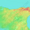 Bruce Peninsula National Park topographic map, elevation, terrain