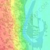 Pike Lake topographic map, elevation, terrain
