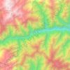 Subansiri River topographic map, elevation, terrain