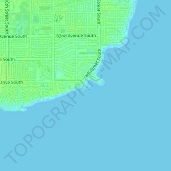 Bay Vista Park topographic map, elevation, terrain