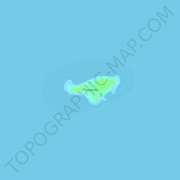 Thuraakunu topographic map, elevation, terrain