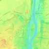 Rosetta Park topographic map, elevation, terrain