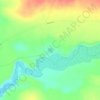 Inka Coya topographic map, elevation, terrain