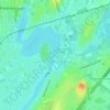 Otonabee River topographic map, elevation, terrain