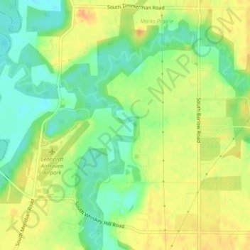 Rock topographic map, elevation, terrain