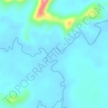 xxx topographic map, elevation, terrain