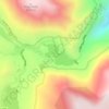 Ellery Lake topographic map, elevation, terrain