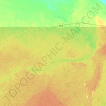 Ballantyne River topographic map, elevation, terrain