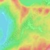 Curtis Lake topographic map, elevation, terrain