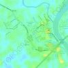 Temerloh Recreational park topographic map, elevation, terrain