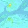 Pak Mat Lebai Island topographic map, elevation, terrain